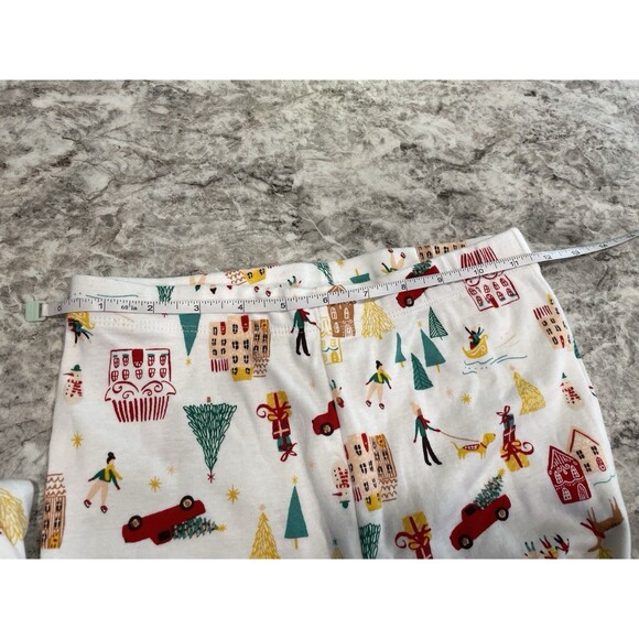 NWT, Boy’s Christmas LC Lauren Conrad Holiday Village 2-Piece Pajama Set Size 10 - Picture 7 of 7